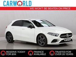 White Used 2022 Mercedes A180 Executive Hatchback | £20,980 (Fair price)
