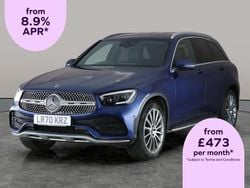 Blue Used 2020 Mercedes GLC300 AMG Line Premium Estate | £27,473 (Super price)