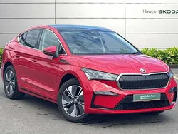 Red Used 2024 Skoda Enyaq iV SUV | £31,995 (A bit pricey)