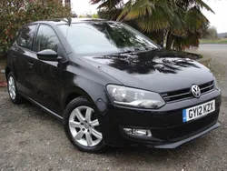 Black Used 2012 VW Polo Match Hatchback | £6,490 (A bit pricey)
