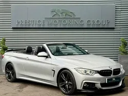 Silver Used 2015 BMW 420 M Sport Cabriolet | £12,799 (Fair price)