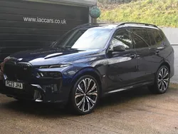 Blue Used 2023 BMW X7 M Sport SUV | £71,995 (Fair price)