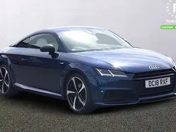 Blue Used 2018 Audi TT Black Edition Coupe | £18,199 (Fair price)