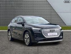 Black New 2024 Audi Q4 e-tron Sport SUV | £32,495 (Good price)