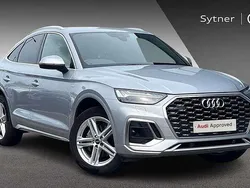 Silver Used 2022 Audi Q5 Sportback S-Line SUV | £35,000 (Fair price)