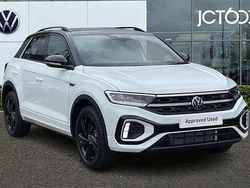 White New 2025 VW T-Roc Black Edition SUV | £31,243 (Fair price)
