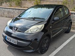 Black Used 2008 Peugeot 107 Hatchback | £1,425 (Fair price)