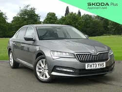 Grey Used 2024 Skoda Superb SE Technology Hatchback | £24,995 (Fair price)