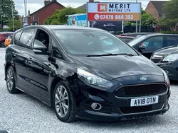 Black Used 2018 Ford S-MAX ST-Line MPV | £10,490 (Good price)