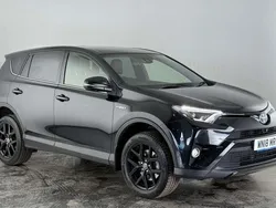 Black Used 2018 Toyota RAV4 Hybrid SUV | £12,100 (Fair price)