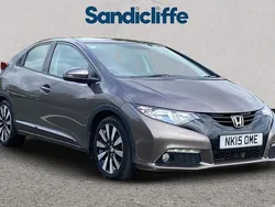 Brown Used 2014 Honda Civic SE Plus Hatchback | £8,849 (Fair price)