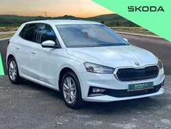 Moon white metallic New 2025 Skoda Fabia SE L Hatchback | £18,999 (Fair price)