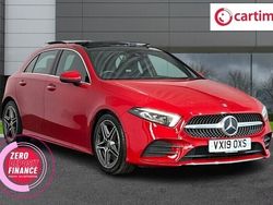 Red Used 2019 Mercedes A250 AMG line Hatchback | £18,888 (Fair price)