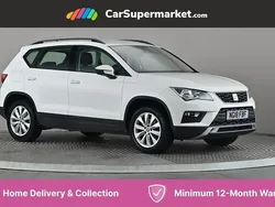 White Used 2018 Seat Ateca 4Drive SUV | £10,097 (Good price)