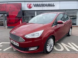Red Used 2016 Ford C-MAX Titanium MPV | £7,977 (Fair price)