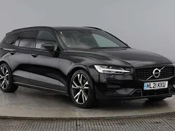 Onyx black Used 2021 Volvo V60 R-Design Estate | £20,695 (Fair price)