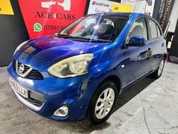 Blue Used 2013 Nissan Micra Acenta Hatchback | £2,490 (Good price)