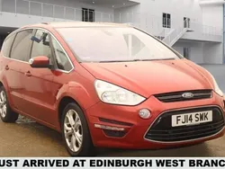 Red Used 2014 Ford S-MAX Titanium MPV | £6,995 (Fair price)