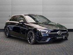 Black Used 2022 Mercedes A35 AMG Premium Plus Hatchback | £29,495 (Fair price)