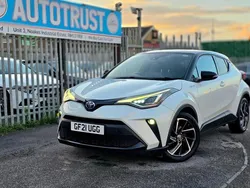 White Used 2021 Toyota C-HR SUV | £16,995 (Fair price)