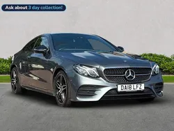 Grey Used 2018 Mercedes E220 AMG Line Premium Coupe | £20,399 (Fair price)