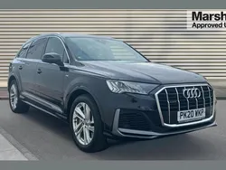 Black Used 2020 Audi Q7 S-Line SUV | £28,790 (Fair price)