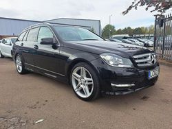 Black Used 2012 Mercedes C180 AMG Estate | £7,375 (Good price)