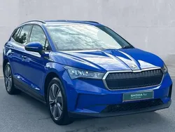 Energy blue Used 2021 Skoda Enyaq iV ecoSuite SUV | £15,450 (Fair price)