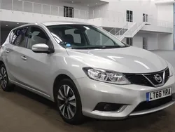 Silver metallic Used 2016 Nissan Pulsar S Hatchback | £10,400 (Fair price)