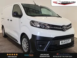 White Used 2021 Toyota Proace Van | £10,490 (Good price)