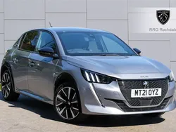 Grey Used 2021 Peugeot 208 GT-line Hatchback | £14,795 (Fair price)