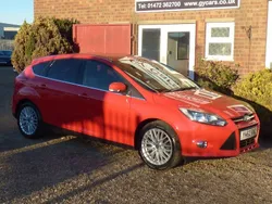 Red Used 2012 Ford Focus Zetec Hatchback | £5,495