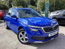 Race blue Used 2021 Skoda Kamiq SE SUV | £11,300 (Fair price)