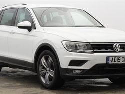 Pure white Used 2019 VW Tiguan Match SUV | £11,800 (A bit pricey)