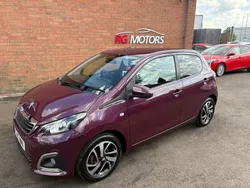 Purple Used 2017 Peugeot 108 Allure Hatchback | £4,495 (Good price)