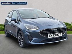 Blue Used 2023 Ford Fiesta Titanium X Hatchback | £14,799 (Fair price)