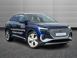 Blue Used 2024 Audi Q4 e-tron S-Line SUV | £37,241 (Fair price)