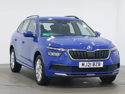 Blue Used 2021 Skoda Kamiq SE SUV | £12,998 (Fair price)