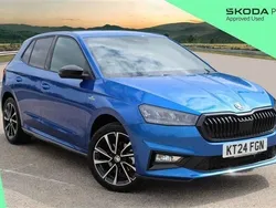 Blue Used 2024 Skoda Fabia Monte Carlo Hatchback | £18,900 (A bit pricey)