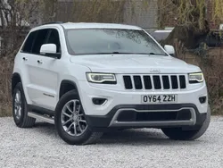 White Used 2014 Jeep Grand Cherokee Limited SUV | £6,498 (Fair price)