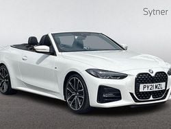 White Used 2021 BMW 420 M Sport Cabriolet | £29,000 (Good price)