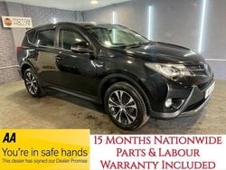 Black Used 2014 Toyota RAV4 SUV | £6,650 (Fair price)