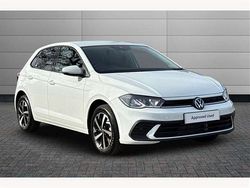Pure white Used 2025 VW Polo Match Hatchback | £20,295 (Fair price)
