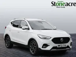 White Used 2023 MG ZS Exclusive Sedan | £13,995 (Fair price)