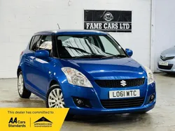Blue Used 2011 Suzuki Swift SZ4 Hatchback | £3,500 (Fair price)
