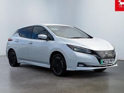 White Used 2022 Nissan Leaf Tekna Hatchback | £12,490 (Fair price)