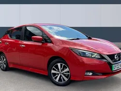 Red Used 2021 Nissan Leaf Acenta Hatchback | £10,002 (Super price)