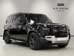 Santorini black Used 2023 Land Rover Defender SE SUV | £59,950 (Fair price)