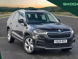 Black magic pearl effect Used 2024 Skoda Kodiaq SE L Executive SUV | £29,495 (Fair price)