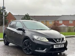 Black Used 2015 Nissan Pulsar N-TEC Hatchback | £1,990